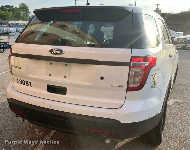 image for item LE9551 2013 Ford Explorer Police Interceptor  SUV