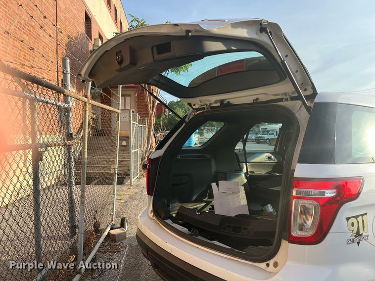 image for item LE9551 2013 Ford Explorer Police Interceptor  SUV