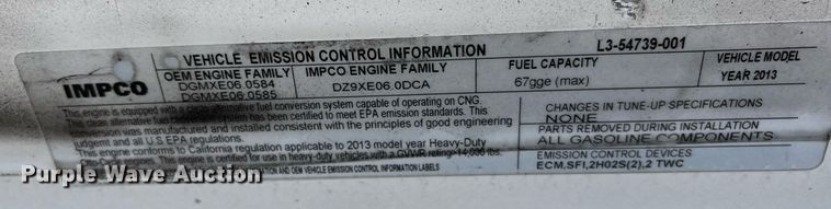 image for item LE9557 2013 Chevrolet Express  shuttle bus