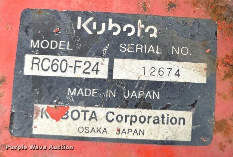 image for item LE9560 Kubota F2100E  lawn mower