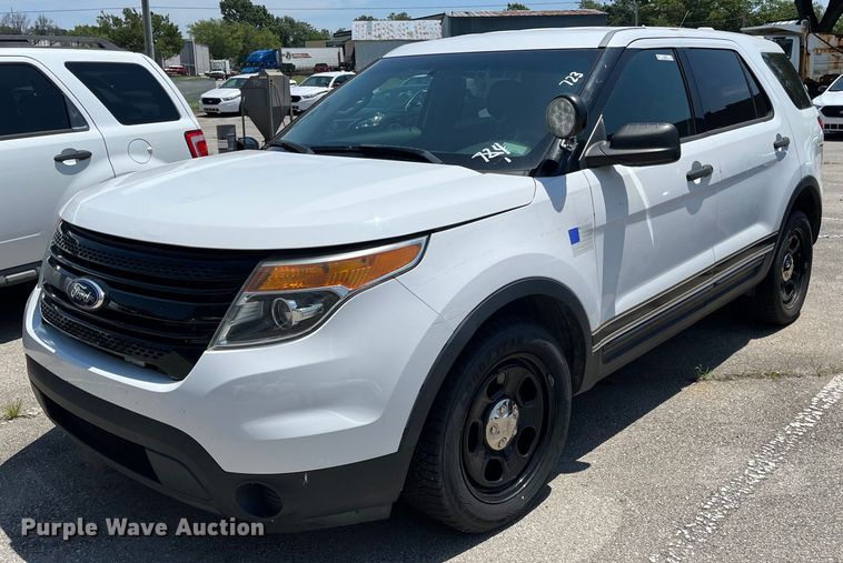 image for item LE9565 2013 Ford Explorer Police Interceptor  SUV