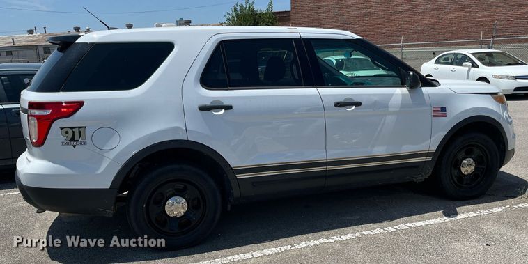 image for item LE9565 2013 Ford Explorer Police Interceptor  SUV