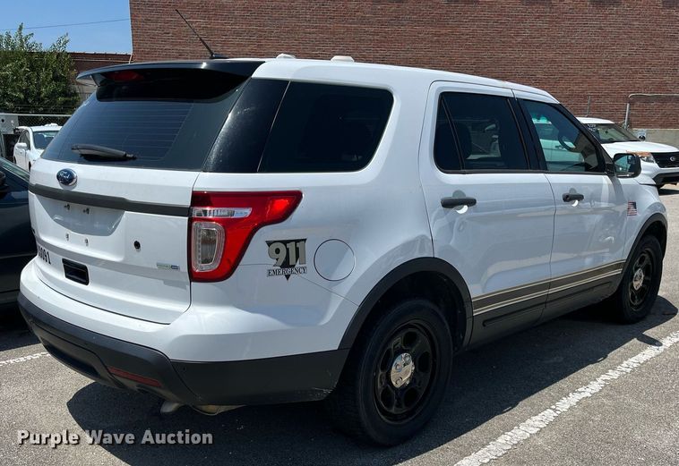 image for item LE9565 2013 Ford Explorer Police Interceptor  SUV