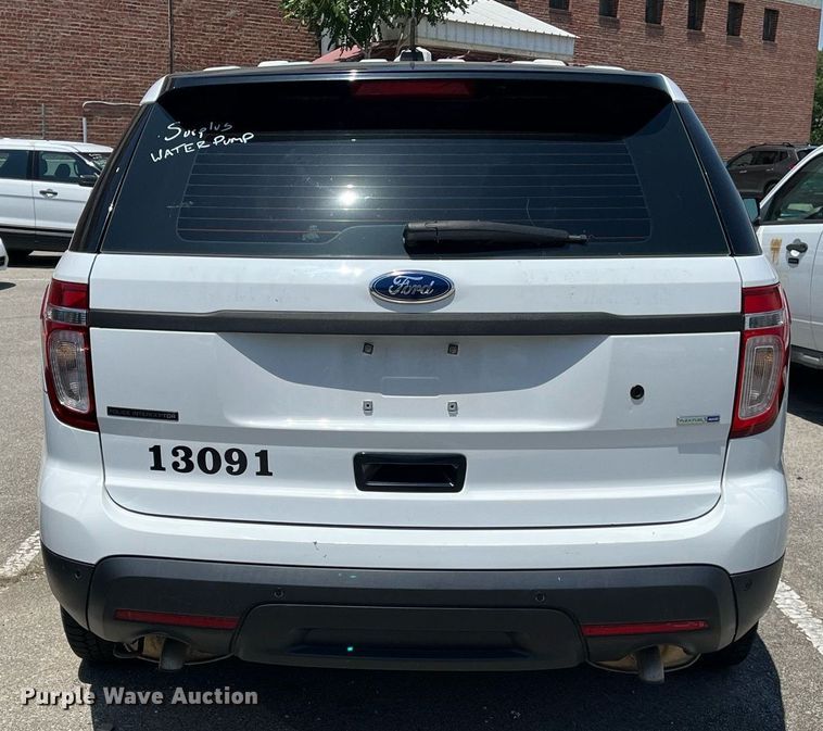 image for item LE9565 2013 Ford Explorer Police Interceptor  SUV