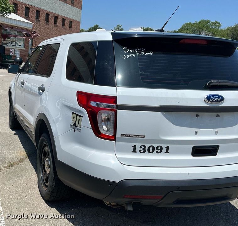 image for item LE9565 2013 Ford Explorer Police Interceptor  SUV