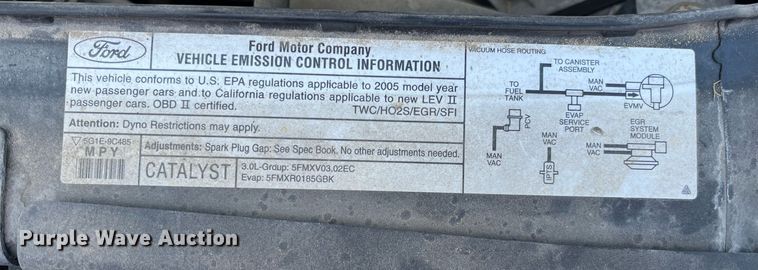 image for item LE9570 2005 Mercury Montego