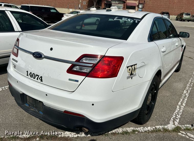 image for item LE9578 2014 Ford Taurus Police Interceptor