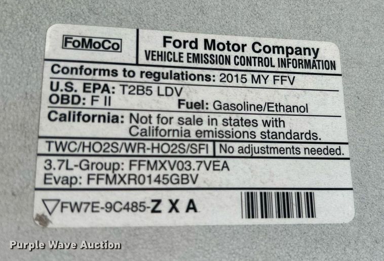 image for item LE9583 2014 Ford Taurus Police Interceptor