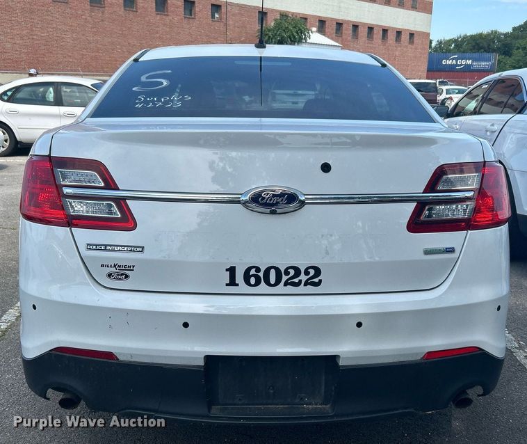 image for item LE9584 2016 Ford Taurus Police Interceptor