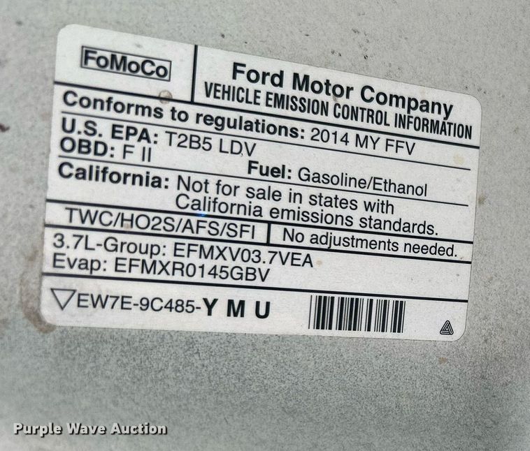 image for item LE9585 2013 Ford Taurus Police Interceptor