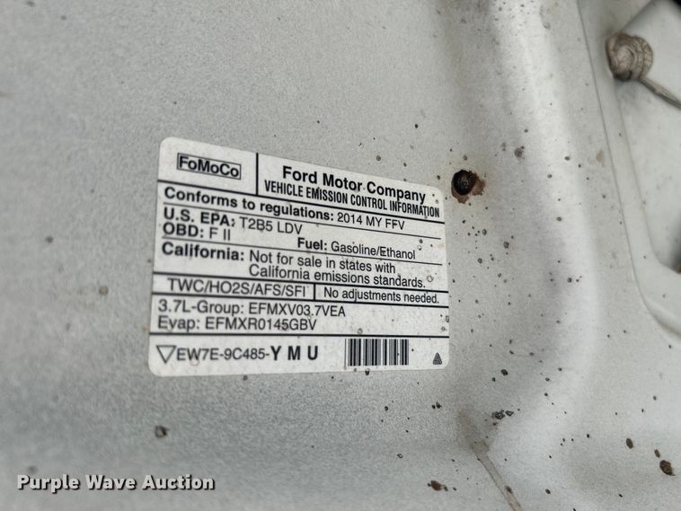 image for item LE9586 2014 Ford Taurus Police Interceptor