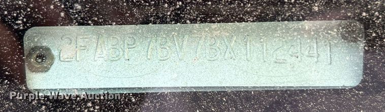 image for item LE9587 2011 Ford Crown Victoria Police Interceptor