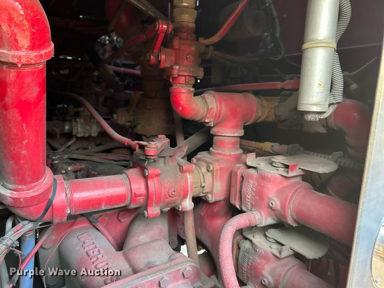 image for item LE9598 1992 Pierce Tilt Cab  pumper fire truck