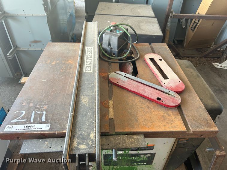 image for item LE9616 Delta  unisaw