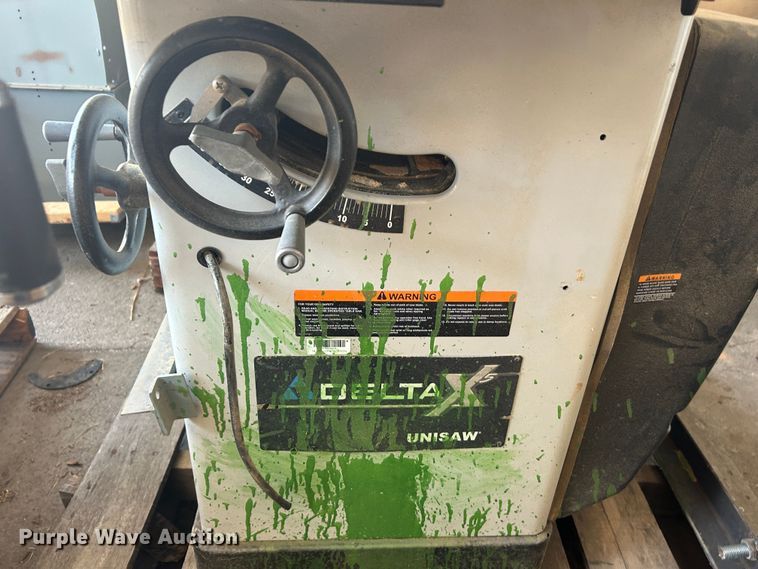 image for item LE9616 Delta  unisaw