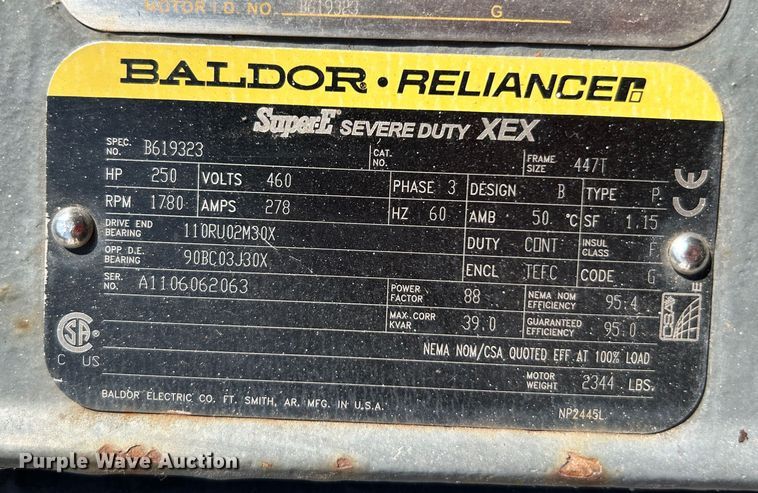 image for item LE9633 Baldor  electric motor