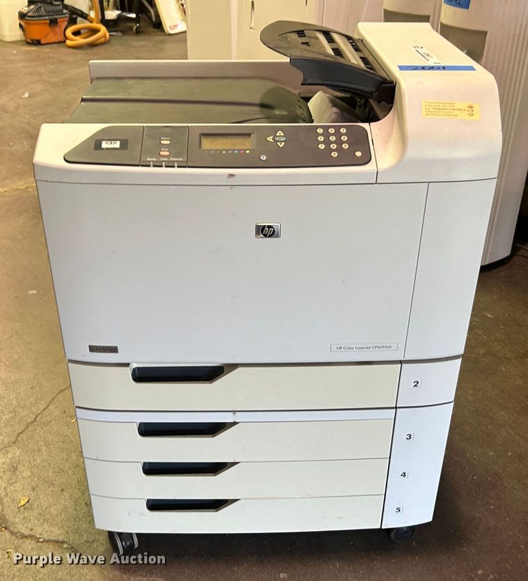 image for item LE9637 HP ColorJet CP6015XH  printer