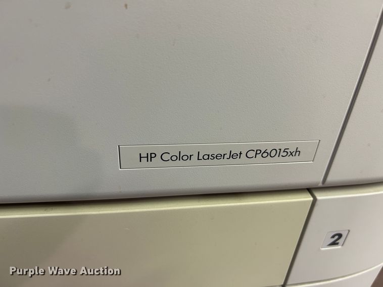 image for item LE9637 HP ColorJet CP6015XH  printer