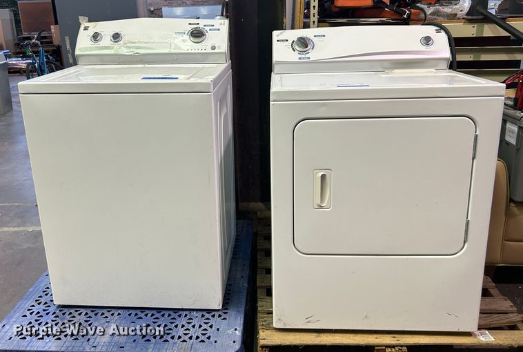 image for item LE9639 Kenmore  washer and dryer