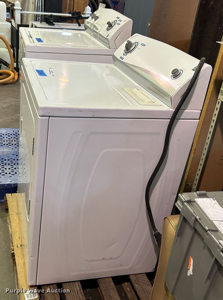 image for item LE9639 Kenmore  washer and dryer