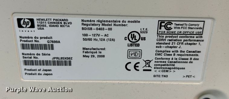 image for item LE9640 HP LaserJet 9040DN  printer