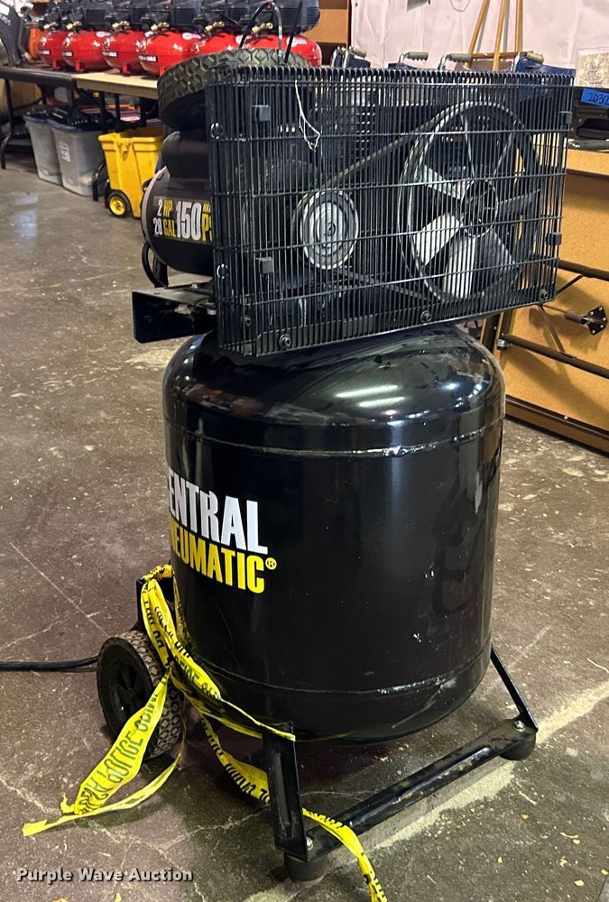 image for item LE9643 Central Pneumatic 61489  air compressor