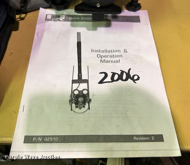 image for item LE9645 Cues QZ910  sewer inspection camera