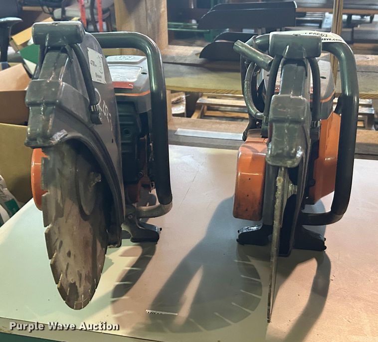 image for item LE9663 (2) Husqvarna K970 concrete saws