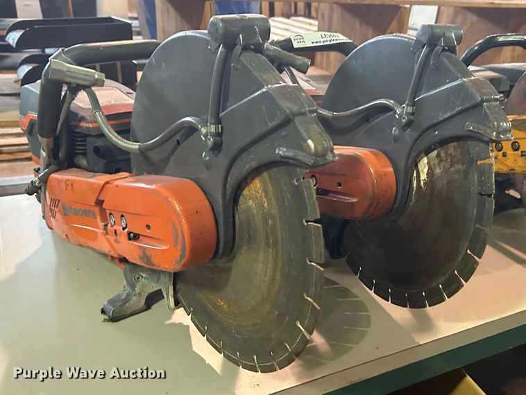 image for item LE9663 (2) Husqvarna K970 concrete saws