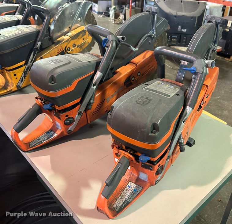 image for item LE9663 (2) Husqvarna K970 concrete saws