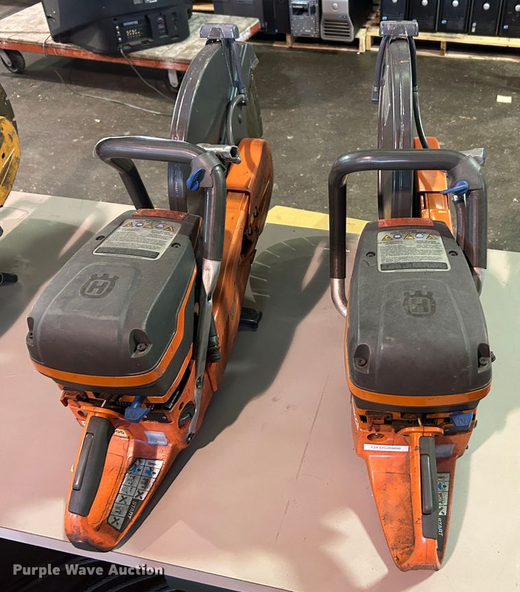 image for item LE9663 (2) Husqvarna K970 concrete saws