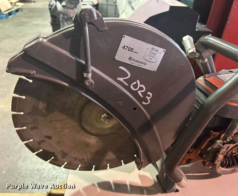 image for item LE9663 (2) Husqvarna K970 concrete saws