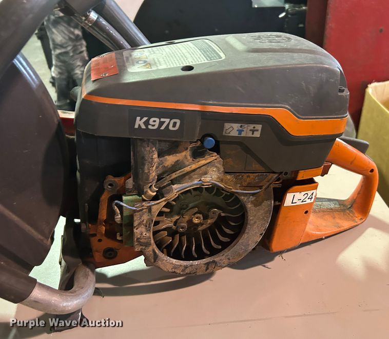 image for item LE9663 (2) Husqvarna K970 concrete saws