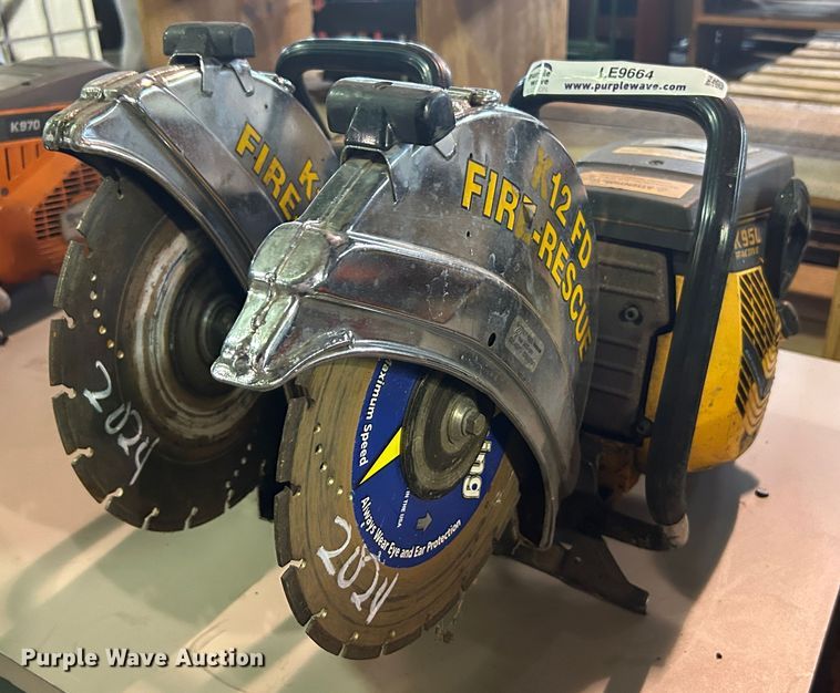 image for item LE9664 (2) Partner K950 cut-off saws