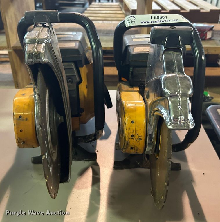 image for item LE9664 (2) Partner K950 cut-off saws