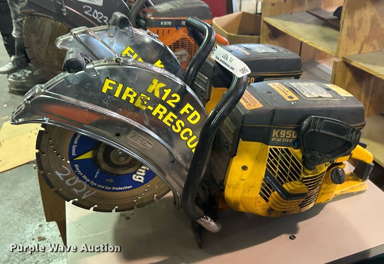 image for item LE9664 (2) Partner K950 cut-off saws