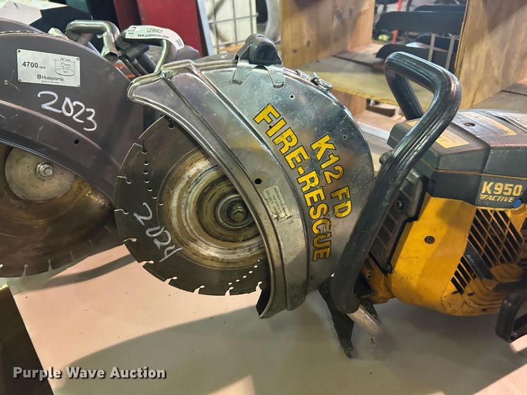 image for item LE9664 (2) Partner K950 cut-off saws