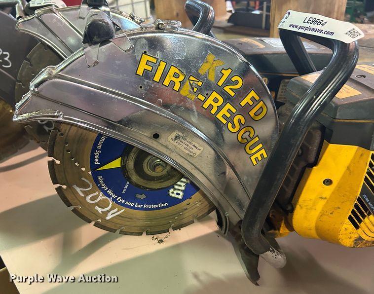 image for item LE9664 (2) Partner K950 cut-off saws