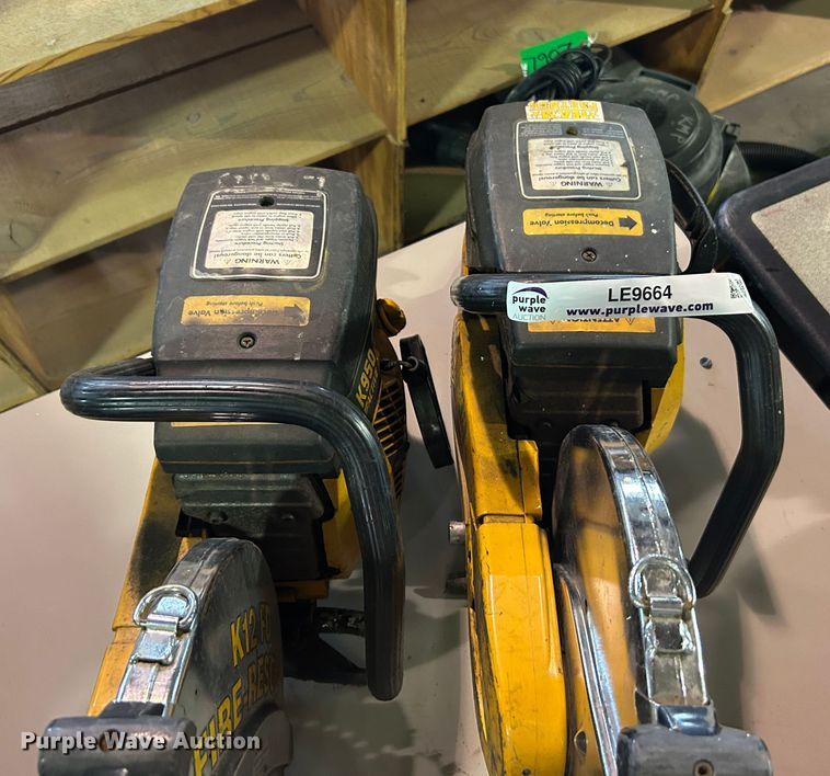 image for item LE9664 (2) Partner K950 cut-off saws