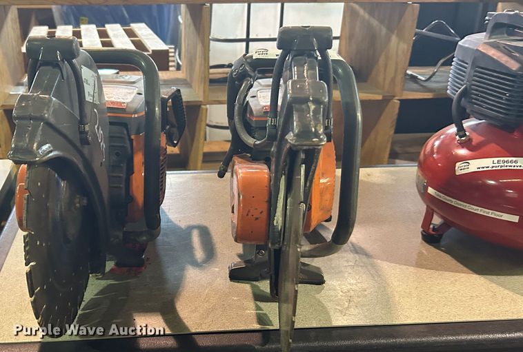 image for item LE9665 (2) Husqvarna K970 concrete saws