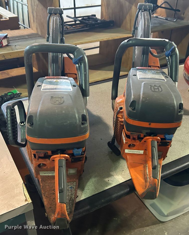 image for item LE9665 (2) Husqvarna K970 concrete saws