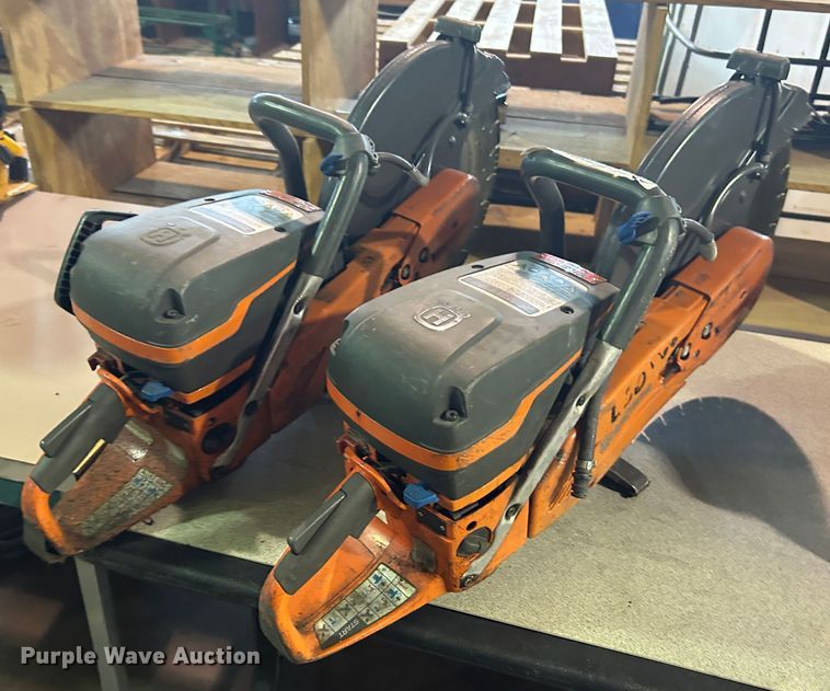 image for item LE9665 (2) Husqvarna K970 concrete saws
