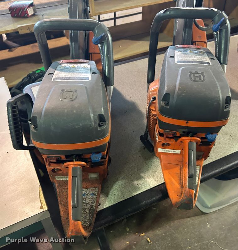 image for item LE9665 (2) Husqvarna K970 concrete saws