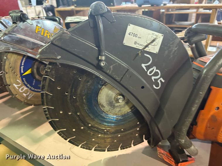 image for item LE9665 (2) Husqvarna K970 concrete saws