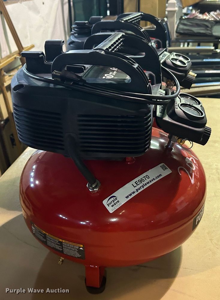 image for item LE9670 (2) Porter-Cable air compressors