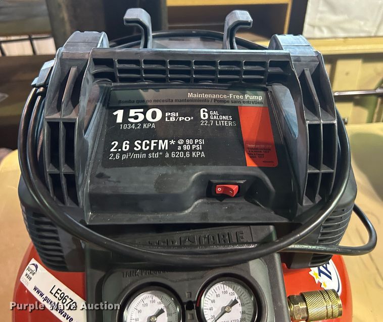 image for item LE9670 (2) Porter-Cable air compressors