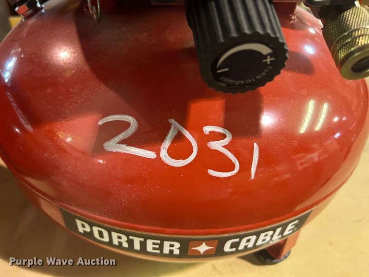 image for item LE9670 (2) Porter-Cable air compressors