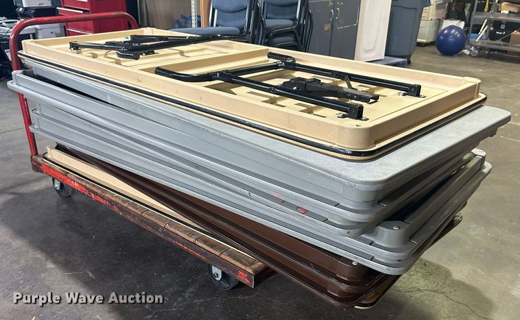 image for item LE9696 (9) folding tables