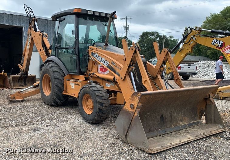 image for item LH9756 2009 Case 590 Super M Series III  backhoe