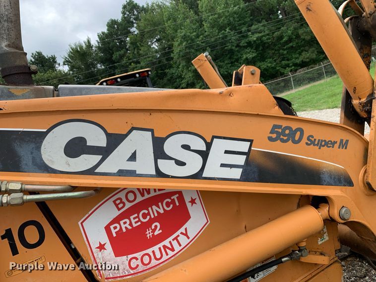 image for item LH9756 2009 Case 590 Super M Series III  backhoe